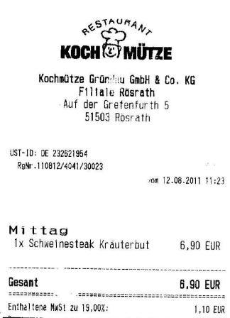 disw Hffner Kochmtze Restaurant